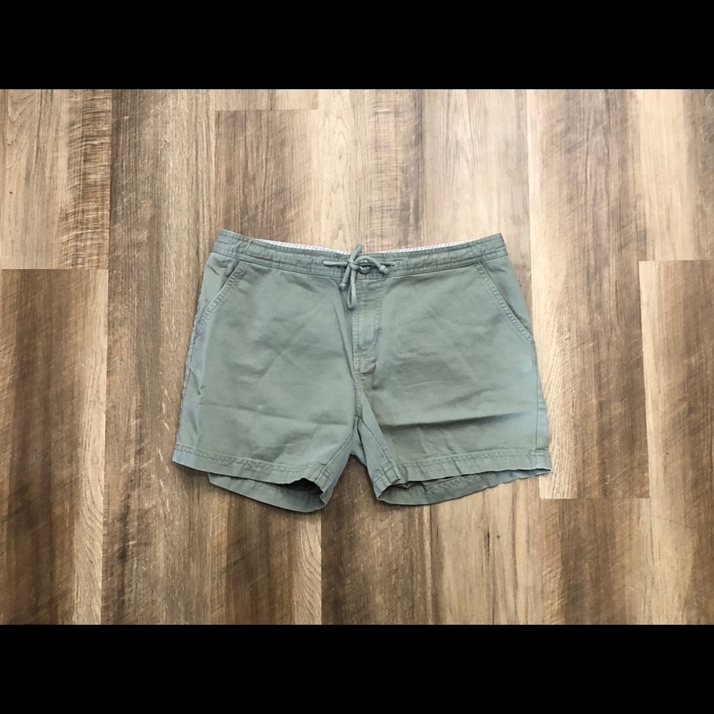 Alpine Design Sage cotton drawstring waist shorts sz 8